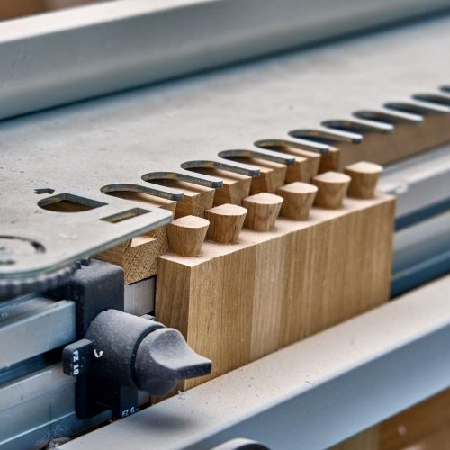 Dovetail,Joint.,Woodworking,And,Carpentry,Production.,Part,Of,A,Wooden
