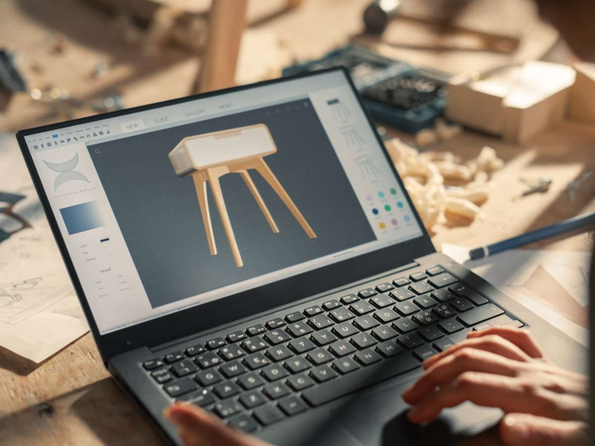 Close,Up,Shot,Of,A,Laptop,Computer,Screen,With,3d